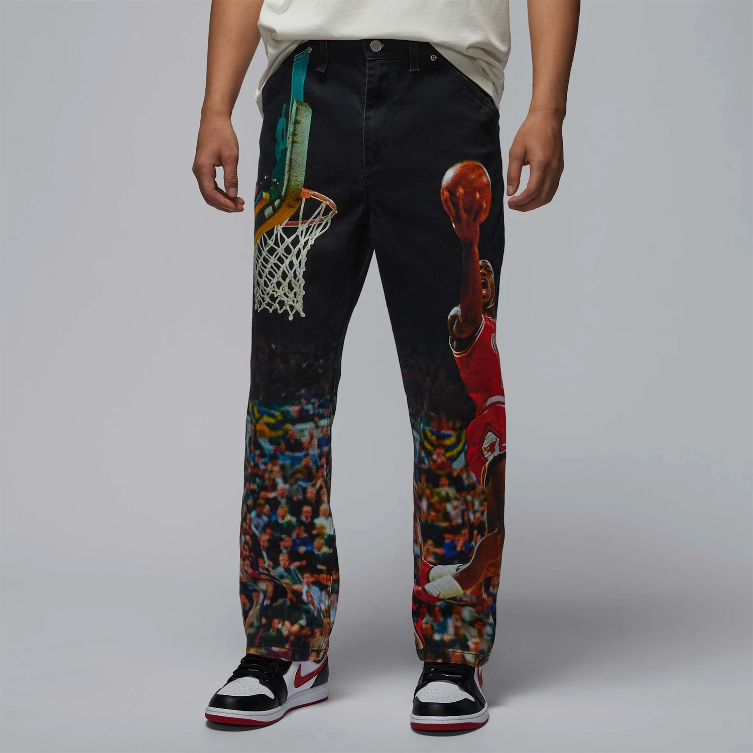 Nike Authentic JORDAN Men's Outdoor Woven Basketball Sports Long Pants HF0046-010