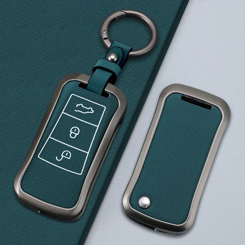 Per Porsche Cayenne GTS Panamera Carrera GT3 2 3 Pulsante Flip A Distanza In Lega di Zinco Chiave Dell'automobile Della Copertura Della Protezione Accessori Caso Portachiavi