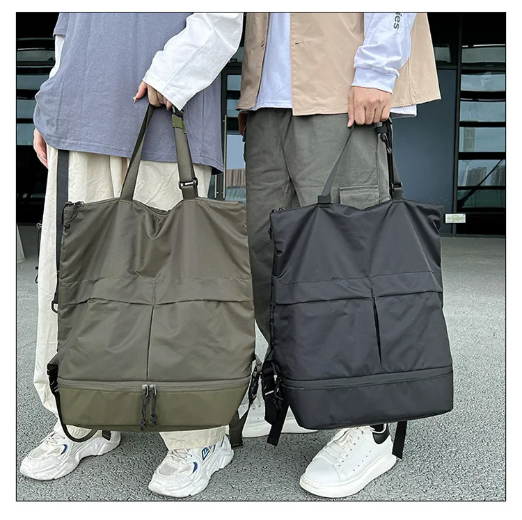 Backpack for Men and Women Commuter Bag Shoulder Tote Bag Large-capacity Backpack Nylon Bag Computer Bag