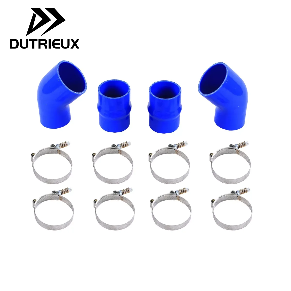 For 1994-2002 Dodge Ram Cummins 5.9L Diesel Silicone Intercooler Boot hose Kit with clamps