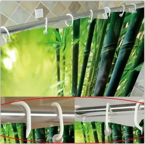 Retro Music Tape Record Shower curtain Liner Polyester Fabrice Bathroom Custom