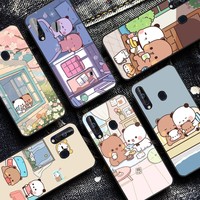 Hot BuBu DuDu Couple Cartoon Phone Case For Samsung A 10 11 12 13 20 21 22 30 31 32 40 51 52 53 70 71 72 73 91 13 Shell