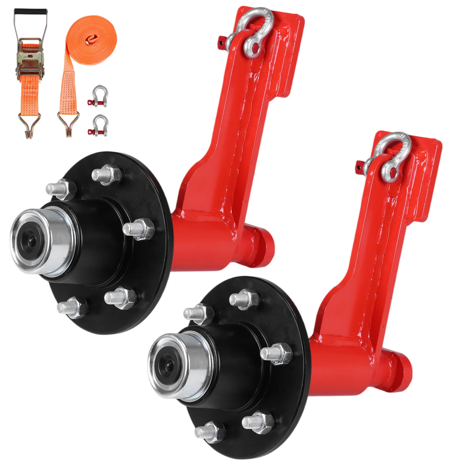 

Комплект из 2-х наборов для перемещения контейнеров (хабы и шпиндели) с храповым механизмом, грузоподъемность 22000 фунтов, для пустых контейнеров 20-40 футов