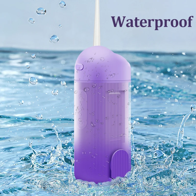 Flosser Gigi Listrik Teleskopik Benang Air Portabel Perawatan Irigator Mulut Rumah Tangga Tangki Pembersih Pulsa Multi Gigi