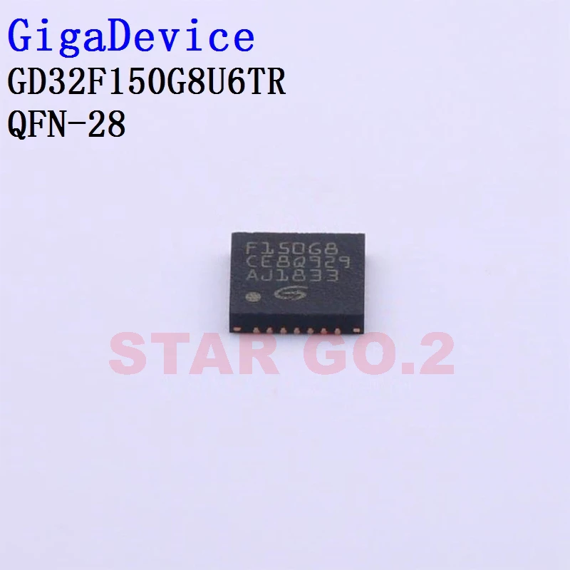 5PCSx GD32FFPRTGU6 GD32F150G8U6TR GD32F303CCT6 GD32F330K8U6 GigaDevice Microcontroller