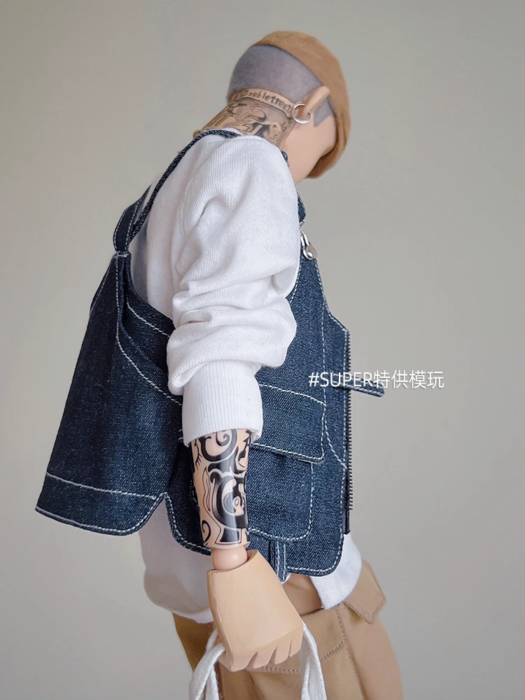 1/6 scale male dolls clothes Fashion vest waistcoat fit 12'' TBLeague JIAOU DOLL action figure