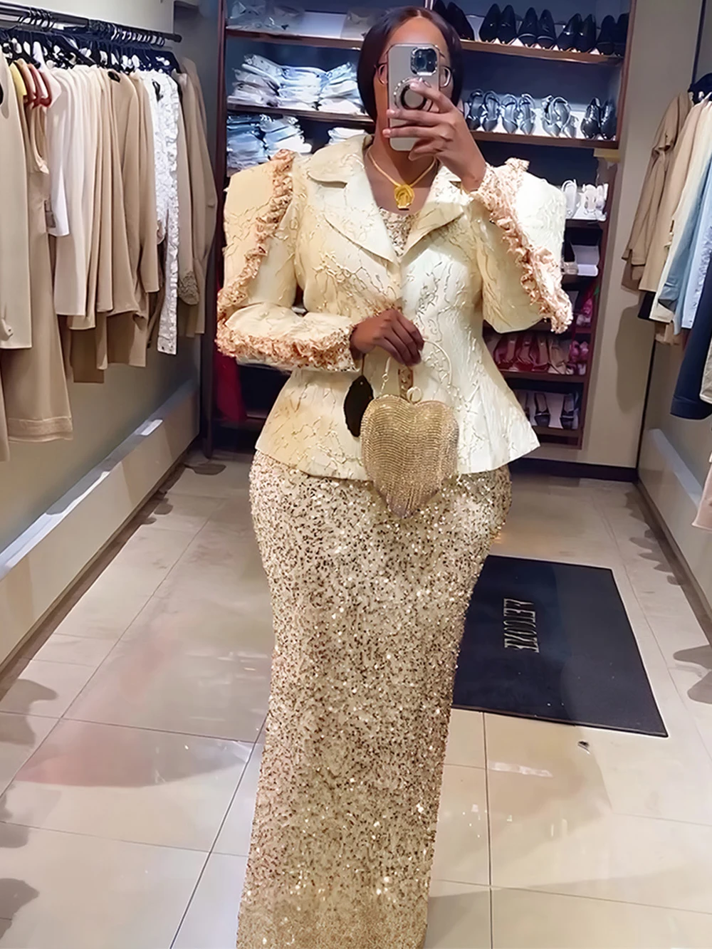 Thumbnail 3 - #35 Discounted Womens Sequin Party Dress Worth Buying