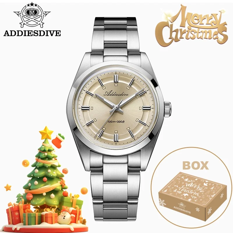 addiesdive-36mm-montre-pour-hommes-cadeau-de-noel-vh31-10bar-etanche-bgw9-lumineux-316l-acier-bulle-miroir-verre-montres-a-quartz