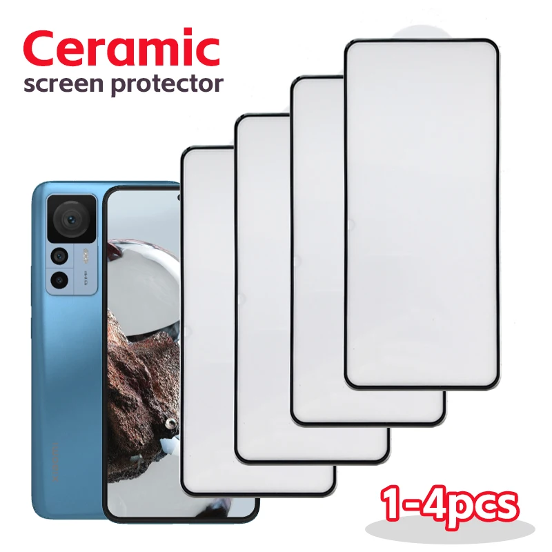 

1-4PCS Ceramic for Xiaomi Redmi Note 11 12 10 Note11 S 9 8 T Pro Screen Protector for Poco F4 X3 X5 X4 Pro F3 Gt 5G