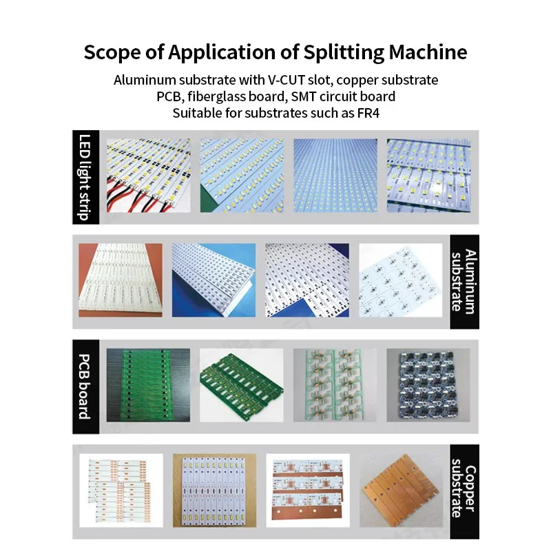 Hot Automatic cutting PCB cutting machine, knife type aluminum substrate circuit board, automatic board type LED light strip