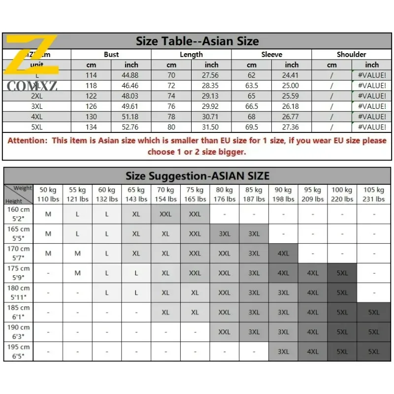 COMXZ رجالي 2025 طبعة جديدة سترة رياضية خفيفة الوزن تصميم مريح بقلنسوة لصيد الأسماك والعمل سترة واقية مقاومة للماء #6