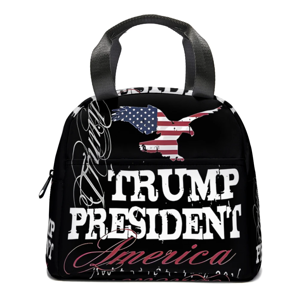 

Donald Trump For President 2016 Lunch Box Women Multifunction Cooler Thermal Food Insulated Lunch Bag Kids Portable Picnic