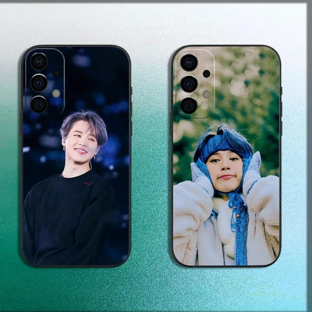 Singer J-JIMINS-S Phone Case For Samsung Galaxy A13,A21s,A22,A31,A32,A52,A53,A71,A80,A91 Soft Black Cover