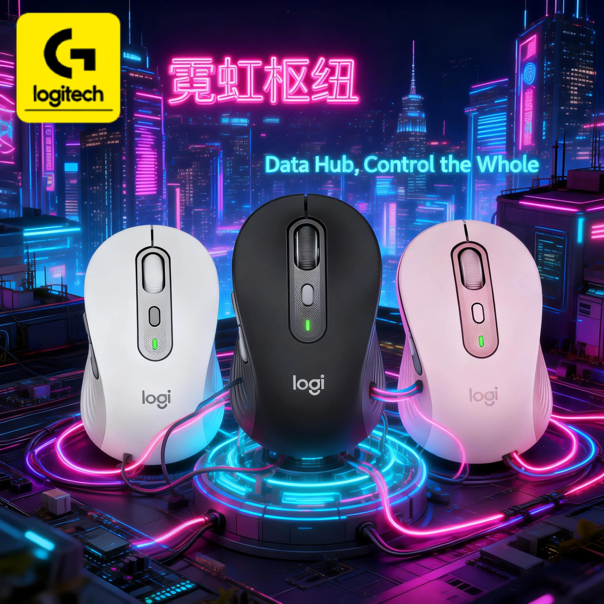 Logitech M650/M650L Mouse, silent clicks, multi-device compatibility, new office experience