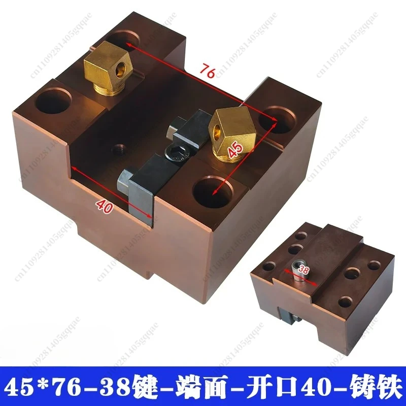QT100 QT200 CNC-Drehmaschine Miniatur-Revolver-Werkzeughalter Blockturm Bohr- und Exzenter-Werkzeughalter mit Wasserablass – Detail 1