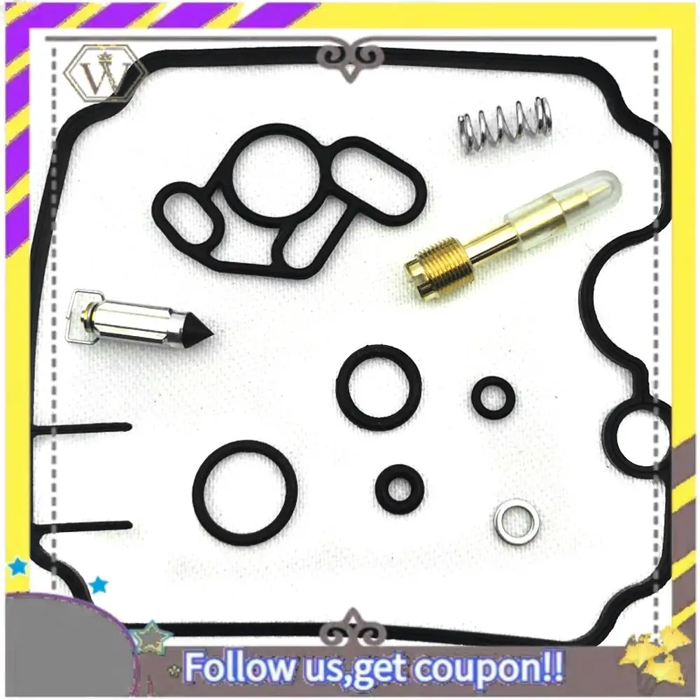 

ABXV-For Yamaha TDM850 FZR1000 Trx850 TDM 850 FZR 1000 Motorcycle Carburetor Repair Kit Floating Needle Mixture Screw Set