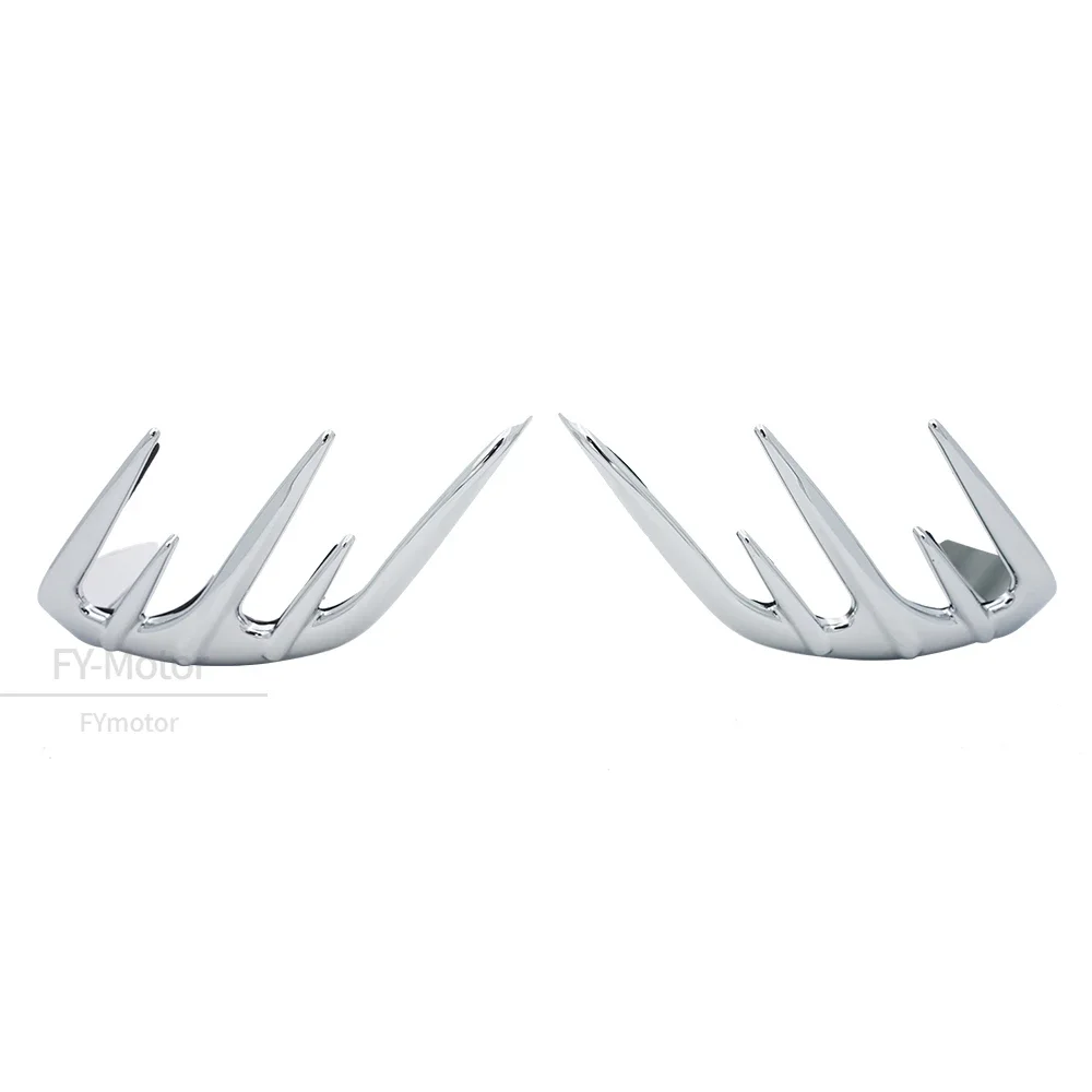 Chrome Motorcycle Passenger Speaker Outer Decoration Trims Fit For Honda Goldwing GL1800 2006-2017 Gold Wing GL 1800
