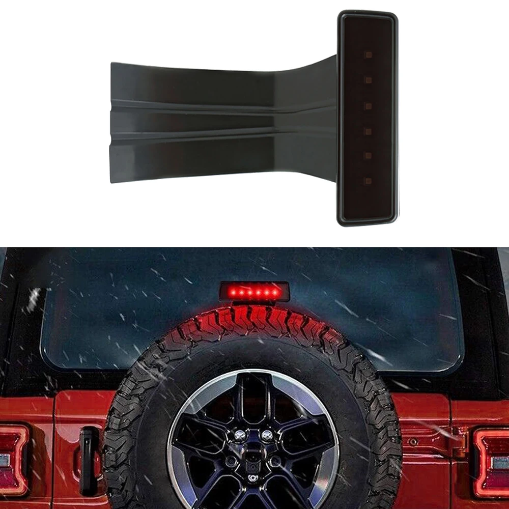 For Jeep Wrangler JK 2 Door Unlimited JKU 4 Door 2007 2008 2009 2010 2011 2012 2013 2014 2015 2016 2017 2018 LED 3rd Brake Light