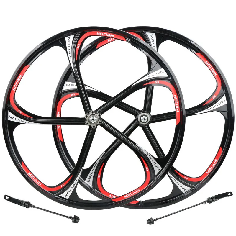 26 inch magnesium alloy integrated wheel hub, magnesium 5/6 blade bearing, mountain bike cartridge rotary type