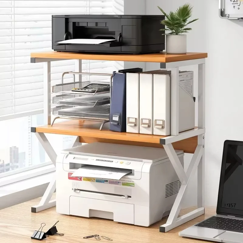 Multifunctional Printer Stand with Multiple Layers of Storage Shelves for Home Office