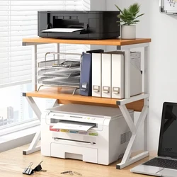 Multifunctional Printer Stand with Multiple Layers of Storage Shelves for Home Office