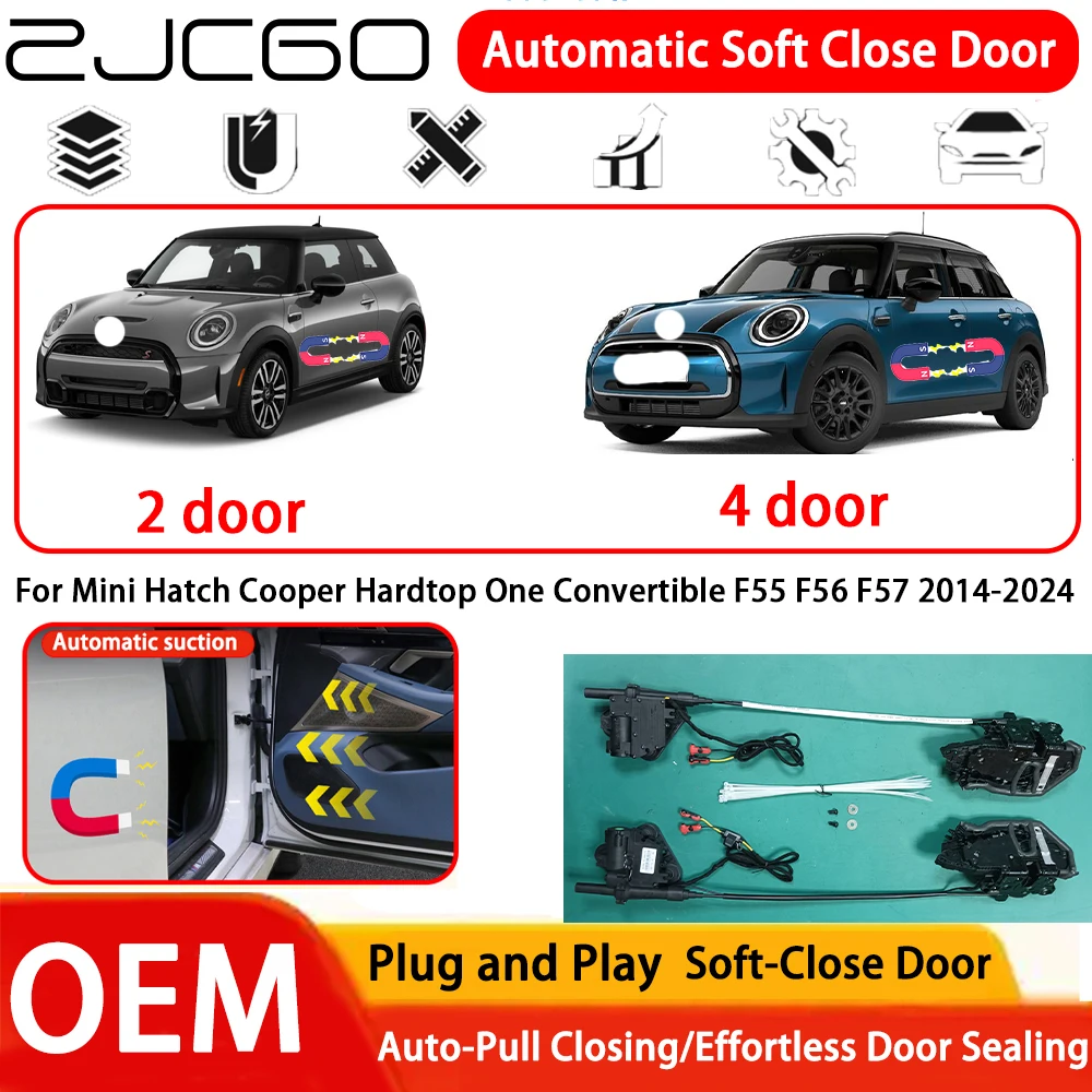 

Система автоматического электрического плавного закрывания дверей OEM для Mini Cooper Hardtop One Convertible F55 F56 F57 2014-2024 ﻿