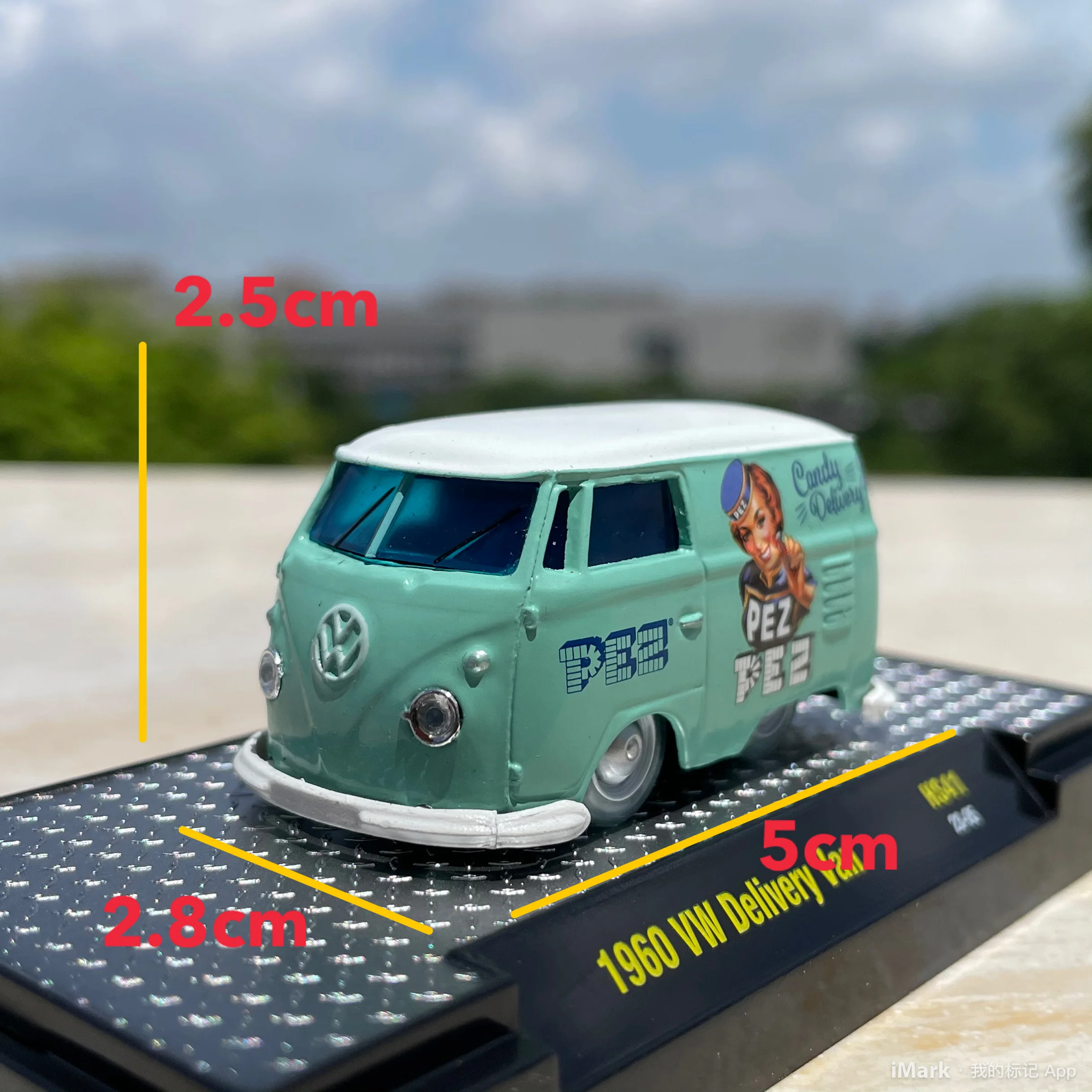 Diecast in scala 1:64 Volkswagen Van modello di auto in lega giocattolo da collezione regalo souvenir display ornamento