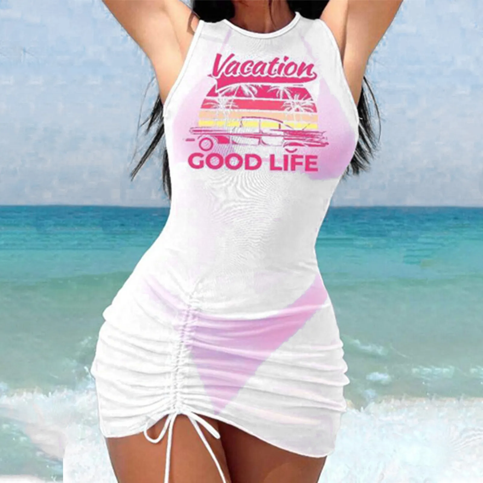 3 قطع كبيرة حجم كبير بيكيني 2025 و تي شيرت ملابس السباحة الرياضية النساء سلسلة ملابس السباحة الإناث بحر الاستحمام لباس سباحة