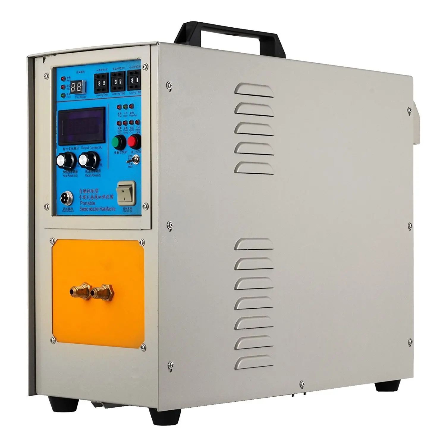 30-100KHz High Frequency Induction Heating Machine for Welding Heating Smelting Metal Heating Treatment Induction 15KW 220V