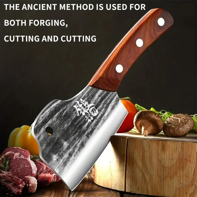 A suitable for heavy chopping, large machete with a outdoor, used as a large straight knife fo, yard work, and jungle clearing 