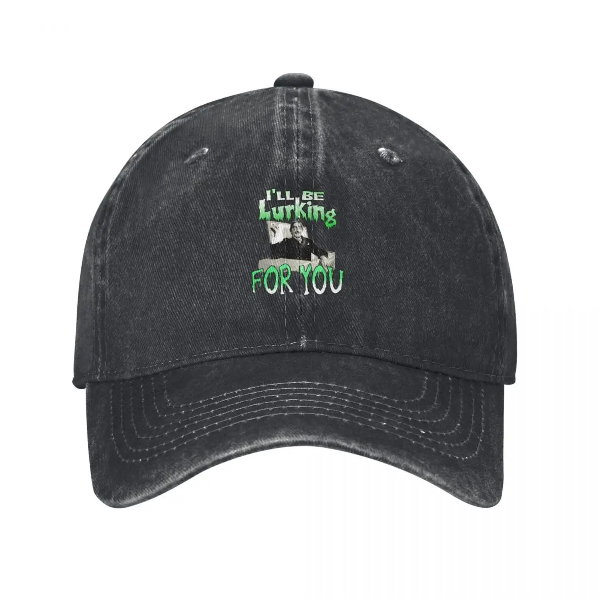 Creature Feature Dr. Paul Bearer - I'll Be Lurking For You Baseball Cap New Hat Hat Man Luxury Golf Female Men's