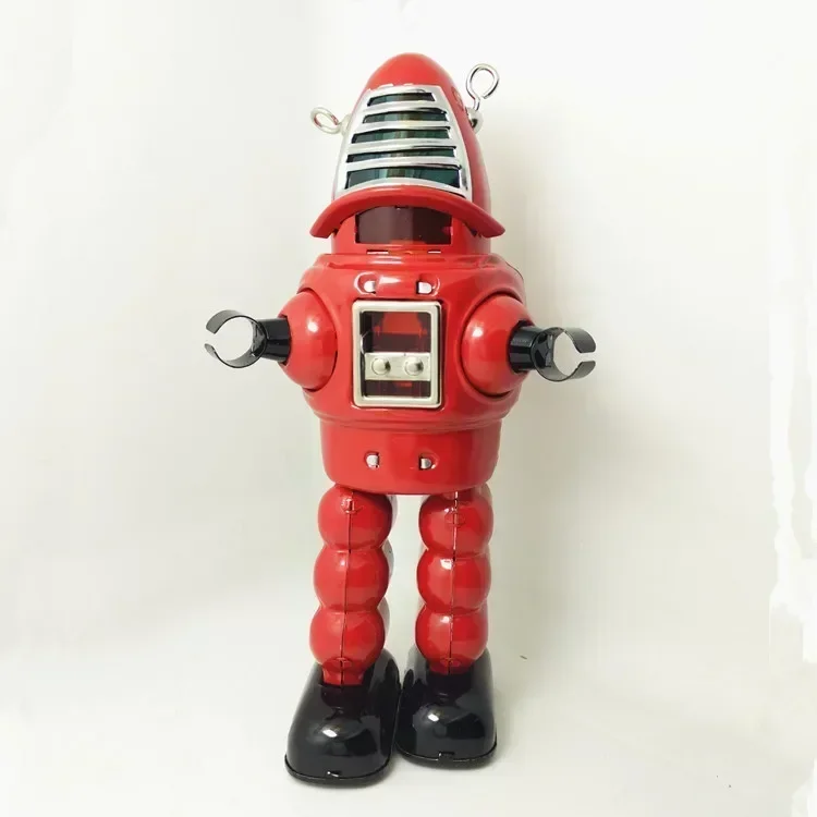 

Wind up toy Metal Tin space mechanical planet bullet robot Clockwork figures Adult Collection Retro model kids gift