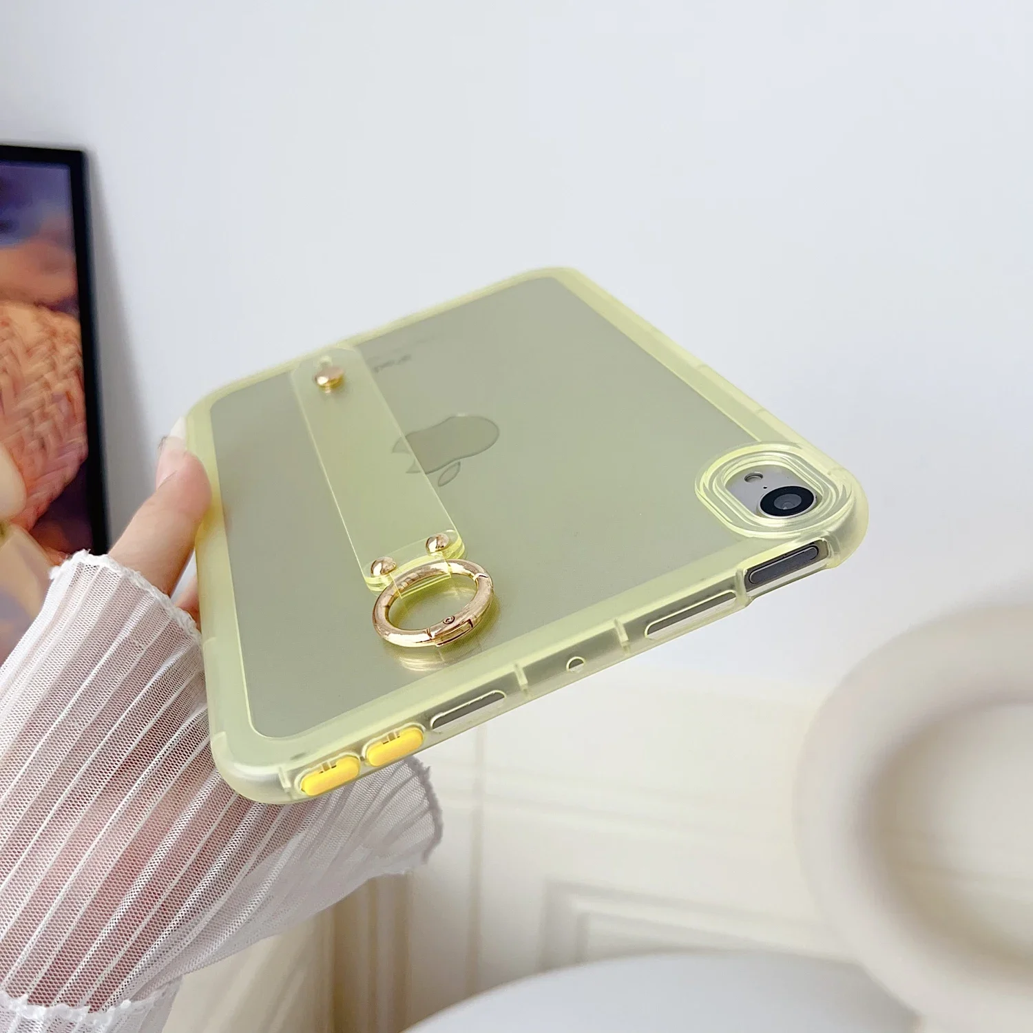 حافظة لجهاز iPad 7 8 9 10th Air 4 5 Pro 2024 2025 9.7 10.2 10.5 10.9 11 بوصة Mini 1 2 3 6 Generation غطاء لوحي لليد