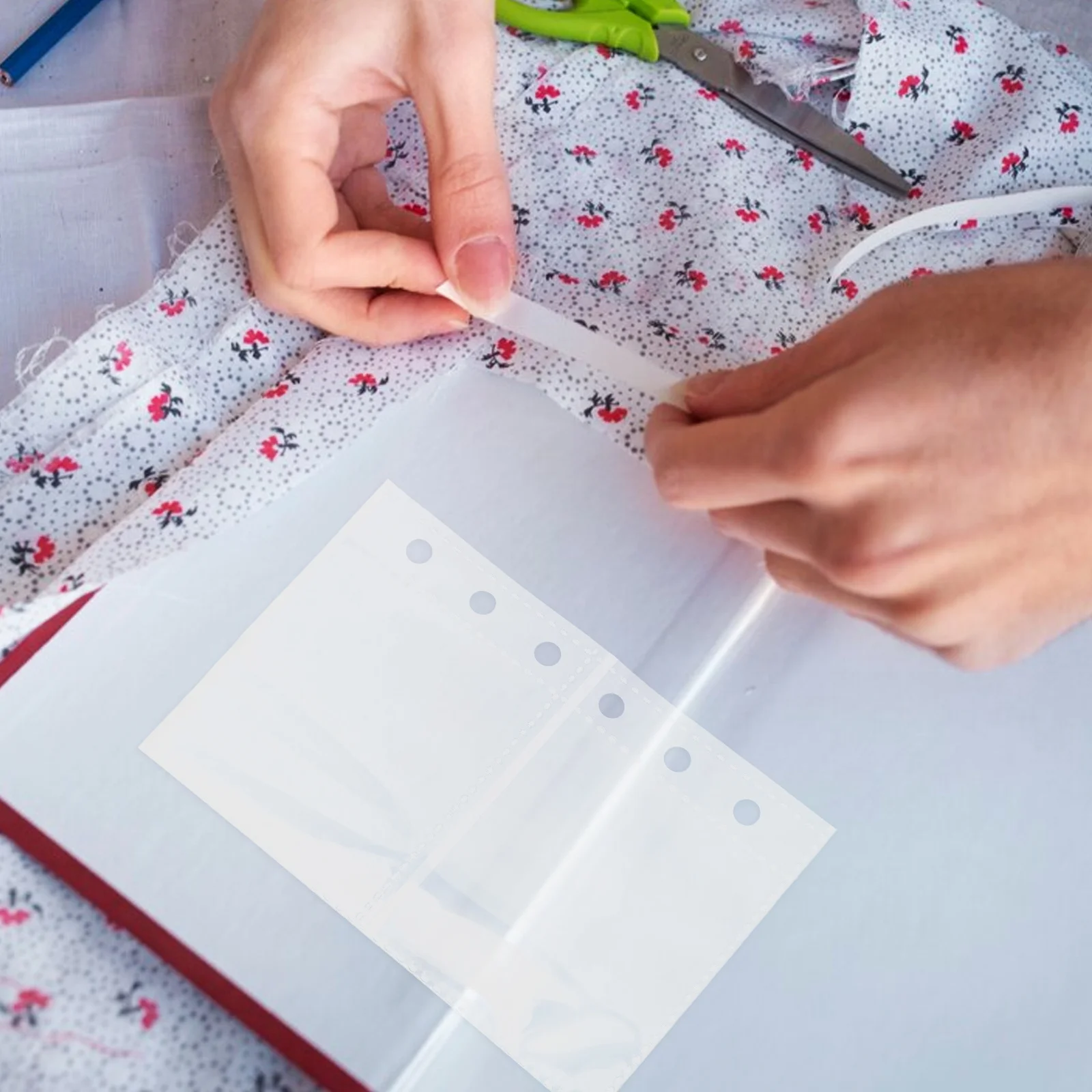 

50 шт., сменные стержни для скрапбукинга, прозрачные листы, карман с вкладышами для фотокарточек, защитные карманы для страниц альбома, карманы для хранения