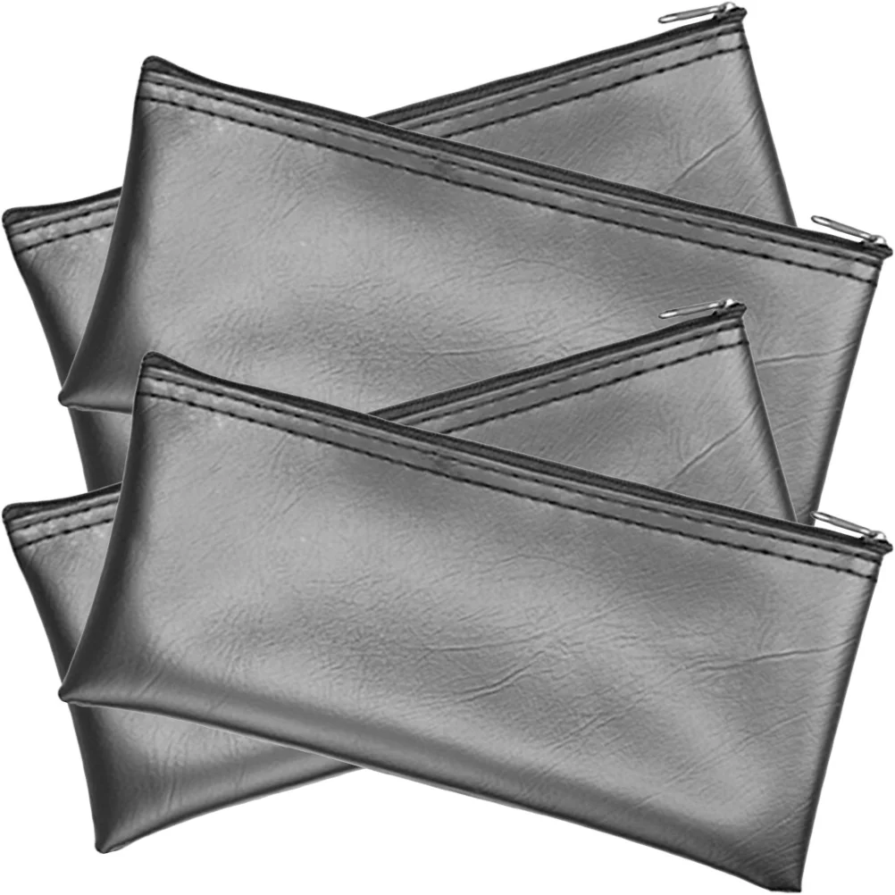 Bolsa de armazenamento de microfone resistente, 4 unidades, à prova de choque, resistente a arranhões, capa protetora portátil para em movimento