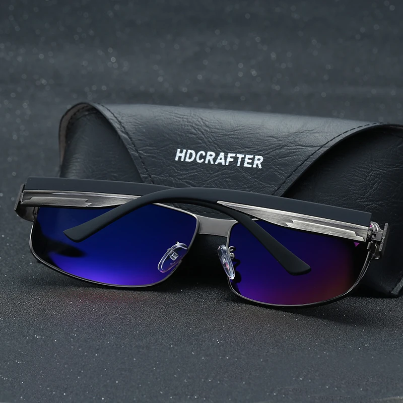 HDCRAFTER Fashion Driving Sun Glasses for Men Polarized UV400 Brand Designer Sunglasses Men Oculos Male gafas de sol 2017 Hot