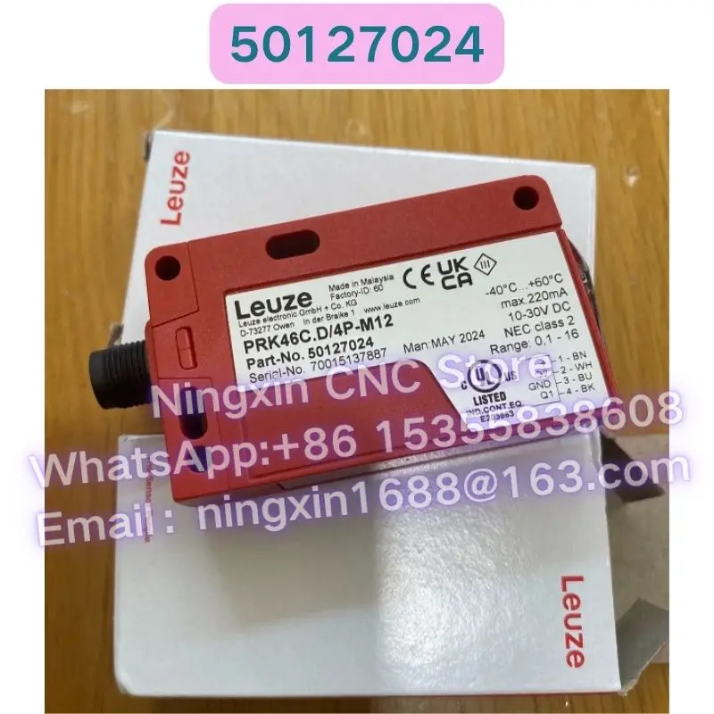 New Original PRK46C.D/4P-M12 50127024 photoelectric sensor Fast delivery