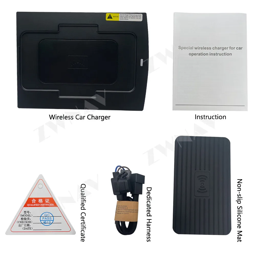 For Honda Accord 2018-2021 Wireless Charger Car Smart Upgrade Module Embedded Center Console Charging Pad for Embedded Inserted