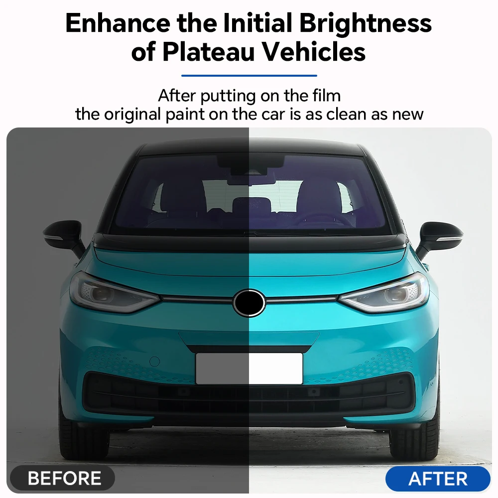 For Volkswagen ID.3 2022 Clear TPU Precut Paint Protection Film 8.5mil Self-Healing Scratch-Resistant Anti-Yellowing Invisible view 2