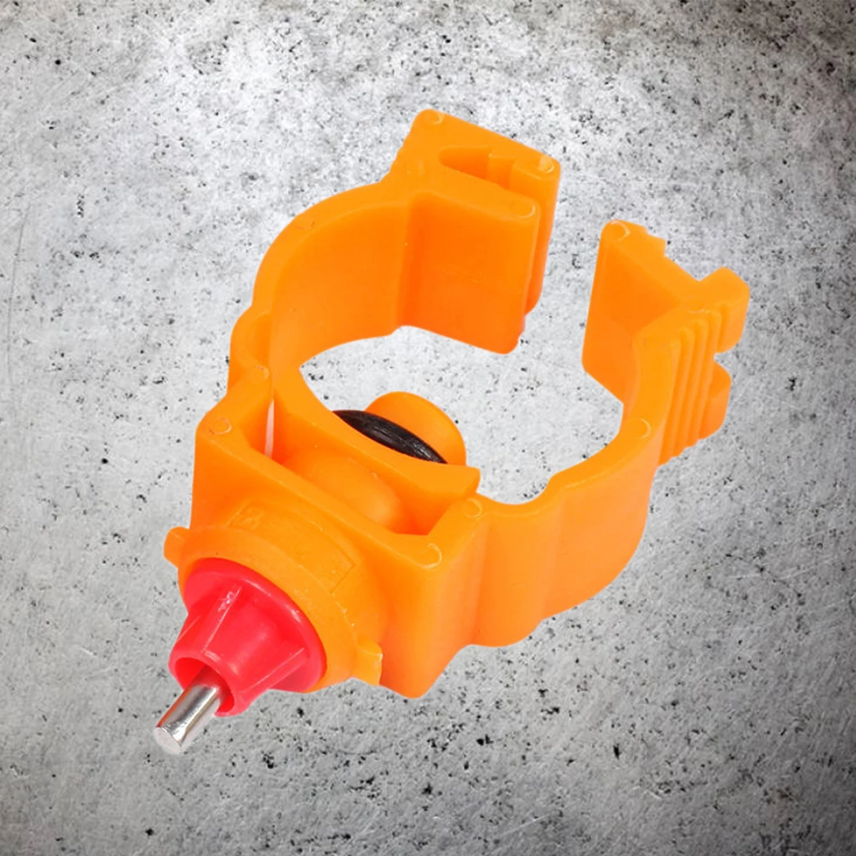 

6 pcs Spring Drinking Fountain Automatic Waterer Poultry Yellow Chicken Duck Poultry Water Feeder Bird Quail Pet Supplies