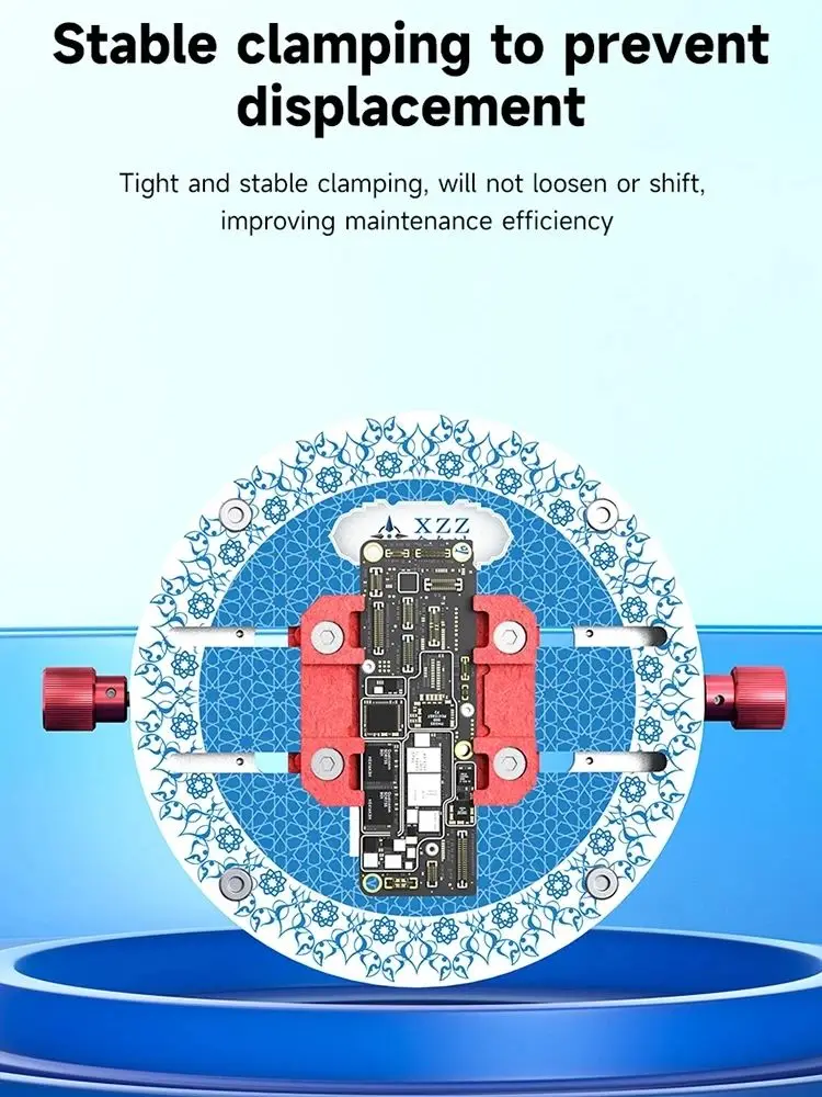 

XZZ GL-01 круглый высокотемпературный светильник из закаленного стекла IC, материнская плата, чип процессора, дегумизирующий, фиксатор для обслуживания, зажим