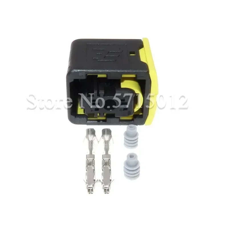 2 Hole 1-1418448-2 1.5mm Car Waterproof Connector Auto Wire Harness Connector Plug
