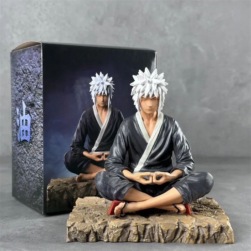 

15CM Naruto Jiraiya Anime Figure Statue Figurine Collection Model Doll Toys Action Figures room Ornament for kids birthday Gifts