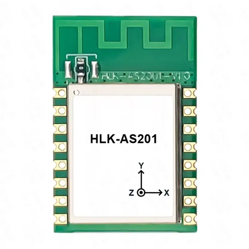 

FULL-HLK-AS201 Модуль беспроводного датчика положения с десятью осями, 2.5В-3.6В, 240МГц, BLE5.1, дальность 50М