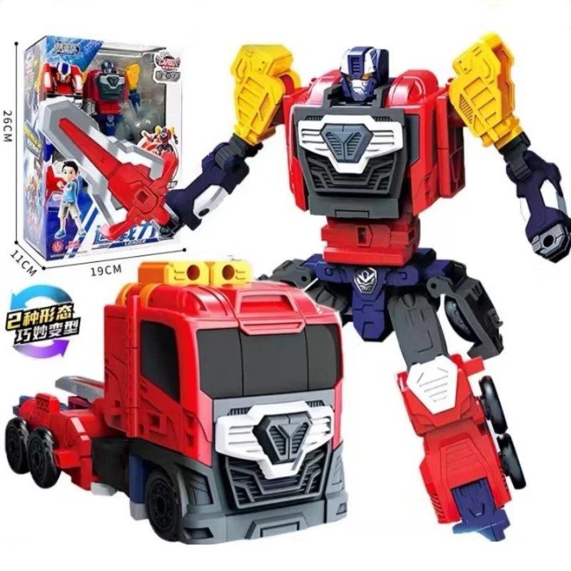 

Hot Selling Carbot Car Transformable Robot Toy Crystal Beast Team Rescue Alliance Action Figure Mecha Anime Model Boy Kids Gifts