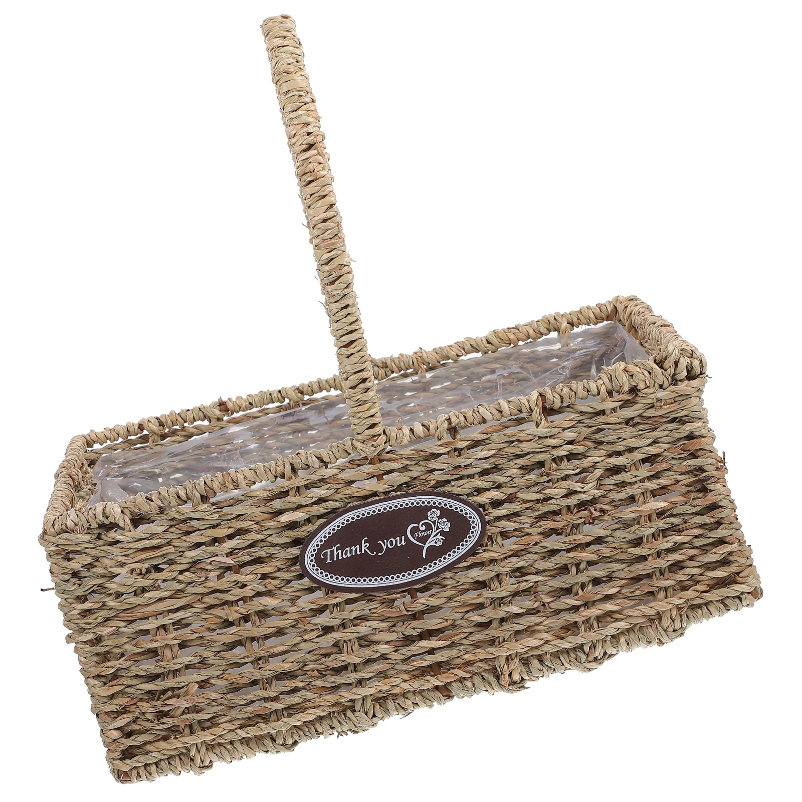 

Straw Rope Woven Flower Baskets Hanging Planters Outdoor Wicker Wall Decor Home Garden Kitchen Balcony Handmade
