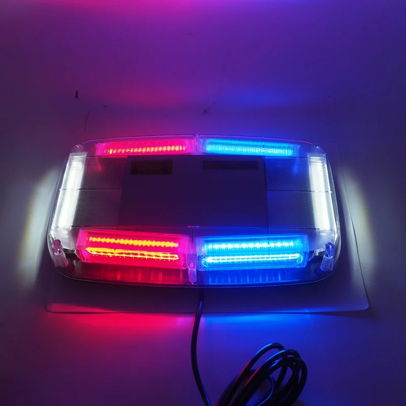 Flashing headlamp with magnet red-white-blue 24w 12-24v / LAPA530