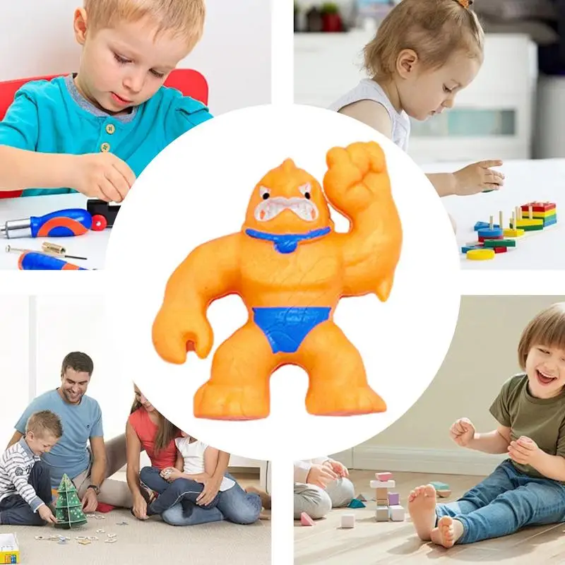 Squeeze Zappeln Spielzeug kleine Zappeln Mann Puppen sensorische Zappeln Spielzeug multifunktion ale Squeeze Ball Spielzeug lustige Relax Ball für Kinder Jungen