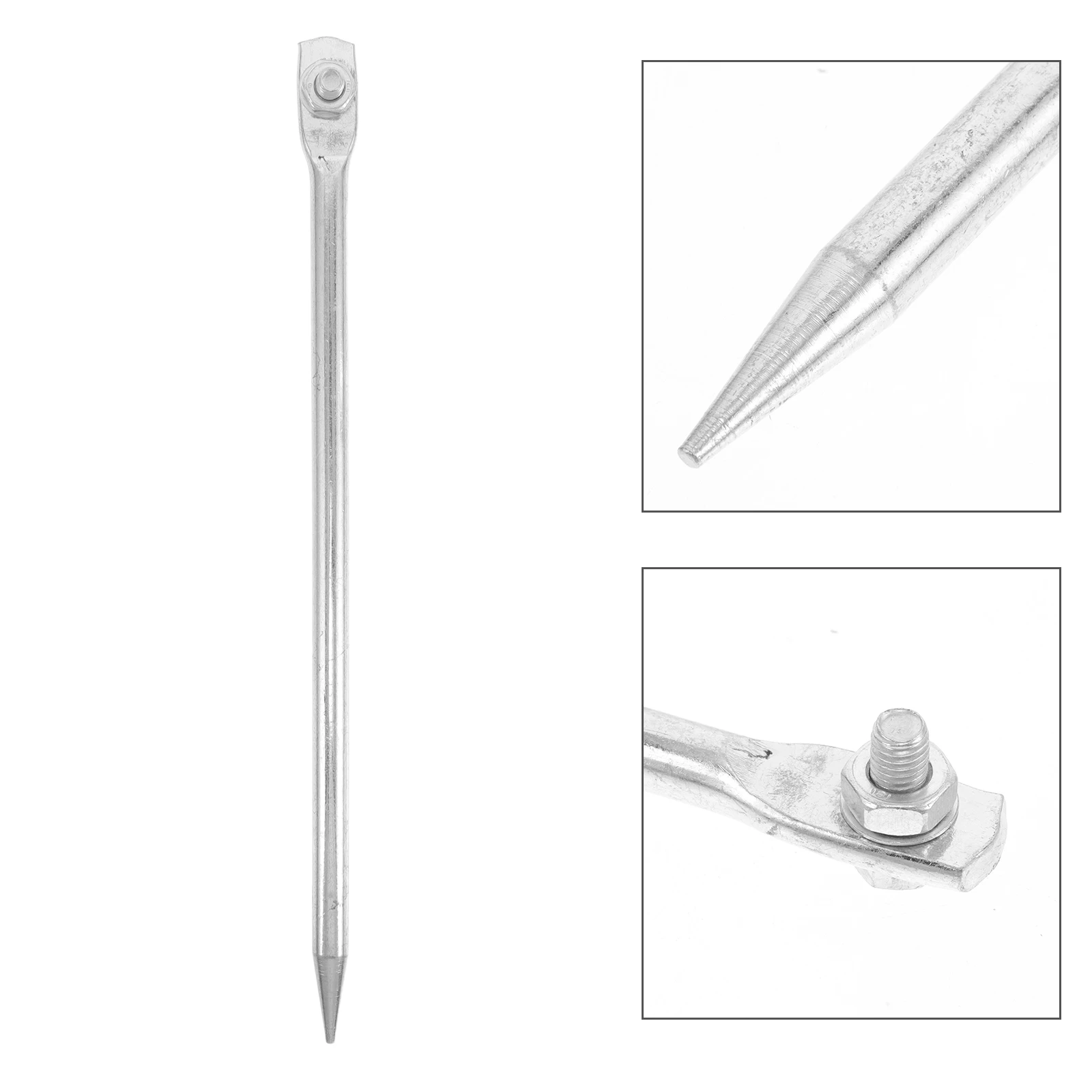 

Fence Grounding Rod Earthing Electrode Thread for Home Iron Copper Pin Electric Rods