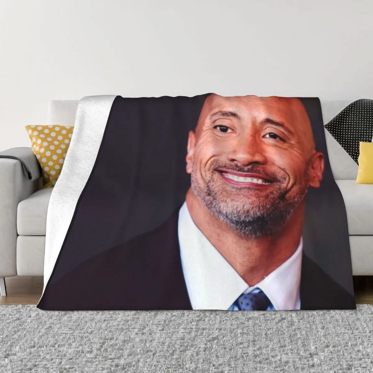 

Одеяло Dwayne Johnson Actor 000673, одеяло в стиле аниме, комфортное теплое мягкое одеяло на зиму, одеяло